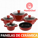 PANELA CERÂMICA TAMPA DE VIDRO